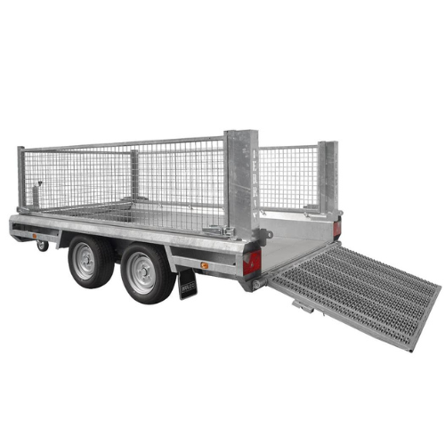 Hulco Hulco Terrax-3 Transporteur de machines 3500kg 394x180cm - vue 2