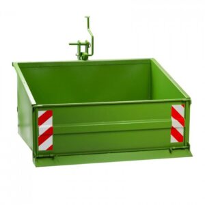 Matereal Tech Benne 3 points pour tracteur - dispositif de bascule - 1200 S vert