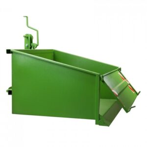 Matereal Tech Benne 3 points pour tracteur - dispositif de bascule - 1200 S vert - vue 2