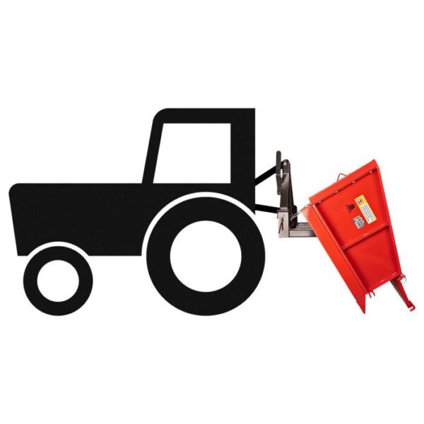 Matereal Tech Benne agricole 3 points Basic 150 avec dispositif de bascule sécurisé - vue 6