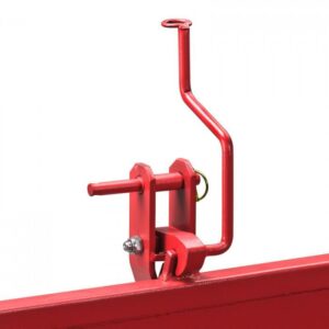Matereal Tech Benne 3 points pour tracteur - dispositif de bascule - 1200 S rouge - vue 5