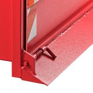 Matereal Tech Benne 3 points pour tracteur - dispositif de bascule - 1200 S rouge - vue 6