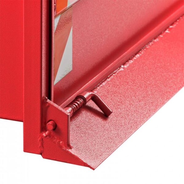 Matereal Tech Benne 3 points pour tracteur - dispositif de bascule - 1200 S rouge - vue 6
