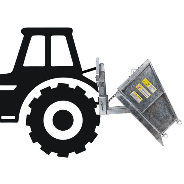 Matereal Tech Benne agricole 3 points DHK 120 Z - Cat. 1 - vue 4