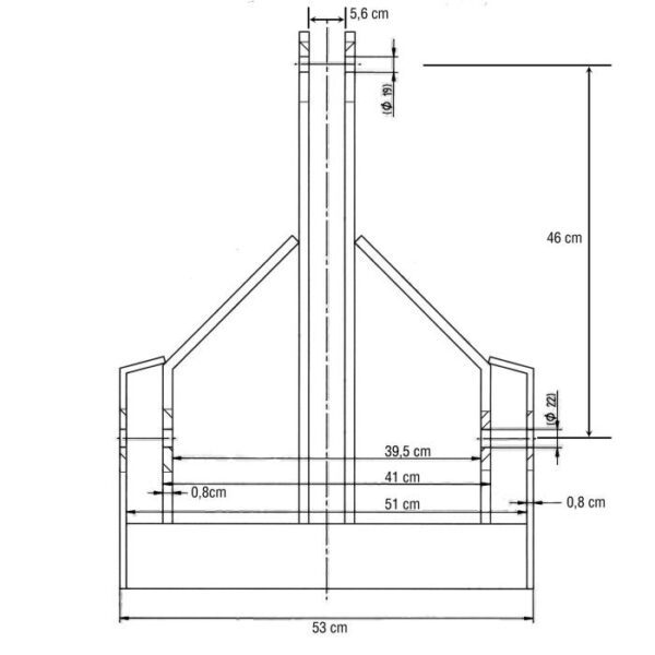 Matereal Tech Benne agricole 3 points DHK 120 Z - Cat. 1 - vue 7