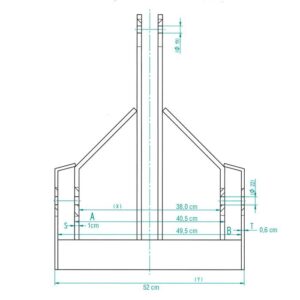 Matereal Tech Benne agricole 3 points DHK 150 Z - Cat. 0 - vue 7