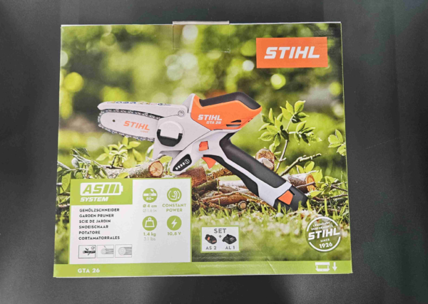Stihl STIHL GTA 26 mini tronçonneuse coupe-branches à batterie en pack avec batterie et chargeur - vue 3